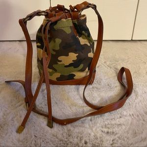 Lucky Brand Camo Bucket Bag